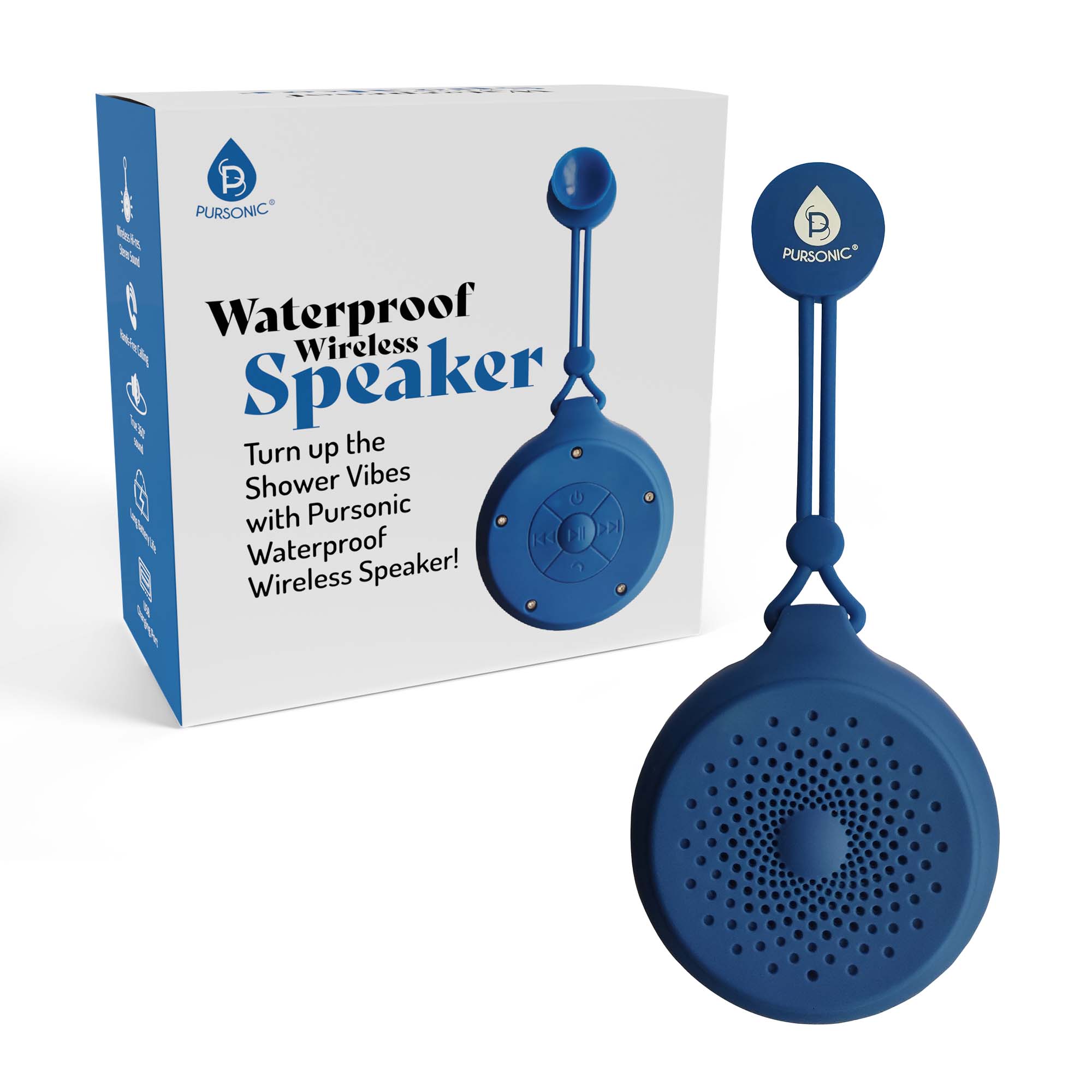 Pursonic Waterproof Wireless Speaker-0